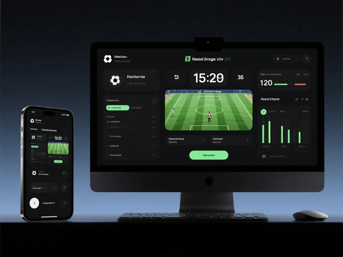 世界盃即時比分介面示意