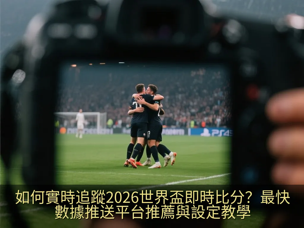 如何實時追蹤2026世界盃即時比分？最快數據推送平台推薦與設定教學