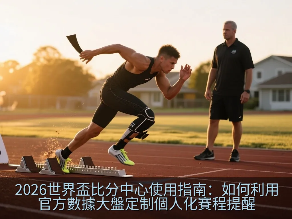 2026世界盃比分中心使用指南：如何利用官方數據大盤定制個人化賽程提醒